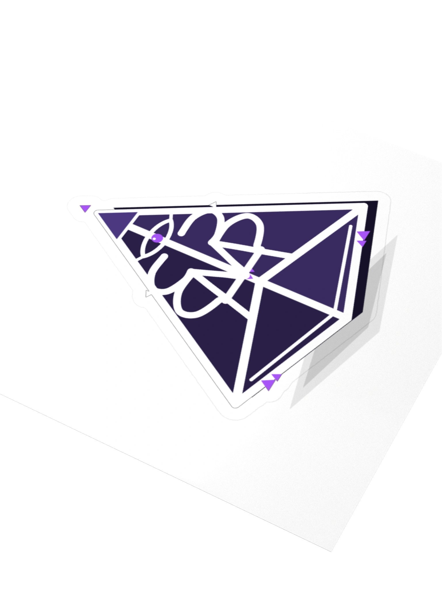 AMP-33 Pyramid 3D — Transfer Sticker product image (3)