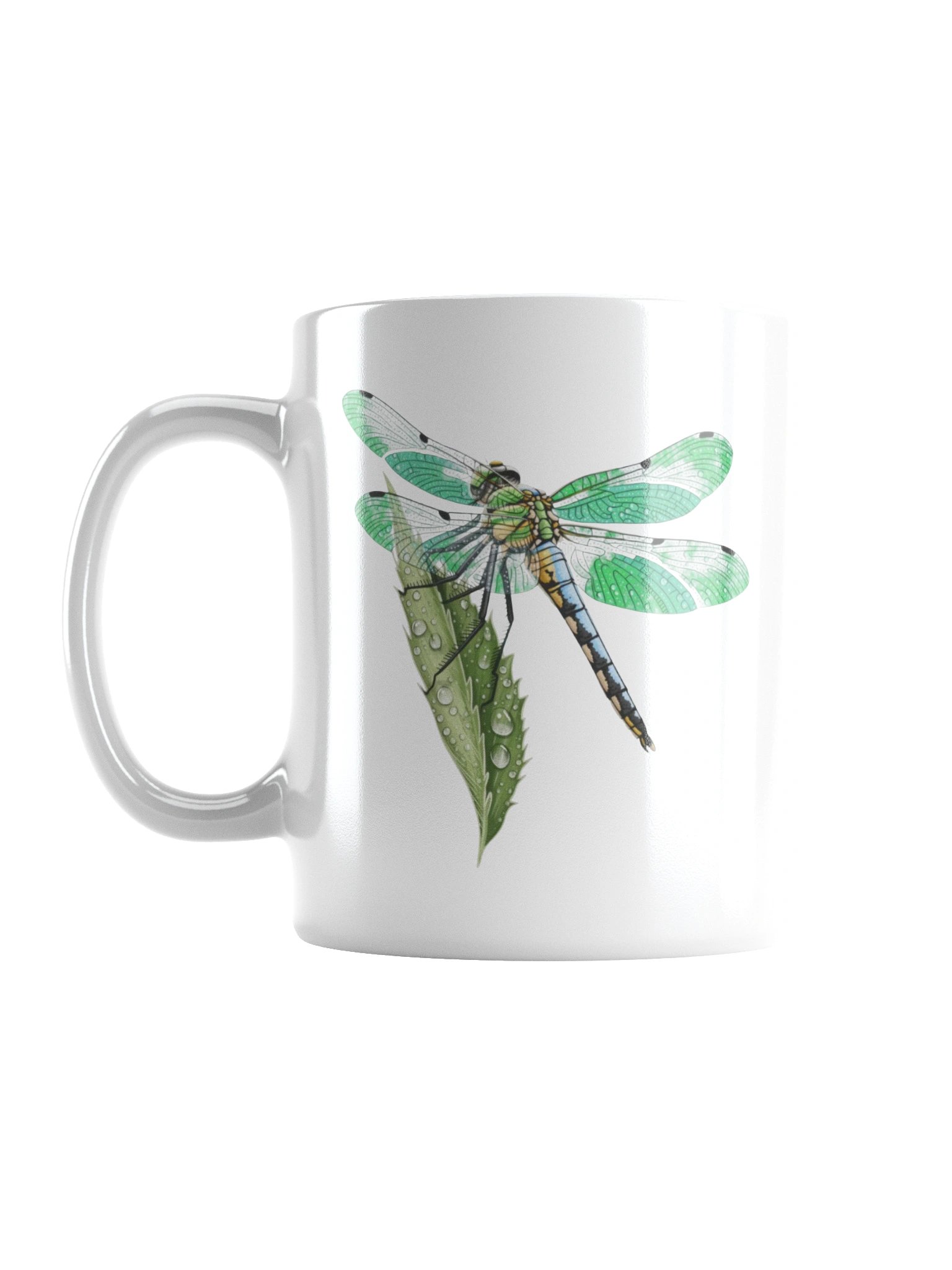 Nature’s Miracle Dragonfly Coffee Mug – Realistic Nature-Inspired Design product image (1)