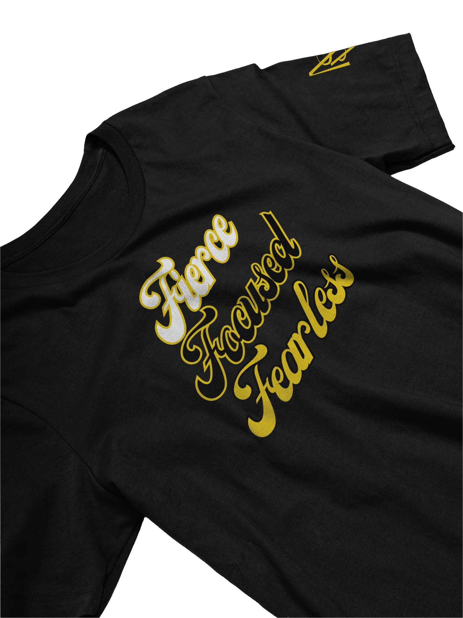 Retro Fierce. Focused. Fearless. Tee | Team Verga Empowerment Collection product image (8)