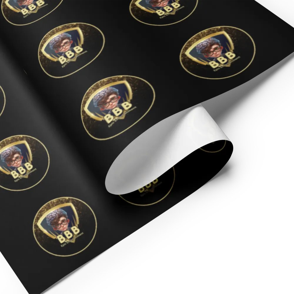 Brain Benders Banter Wrapping Paper product image (7)