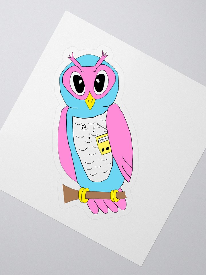 Reclaim the Owl Chill sticker product image (2)
