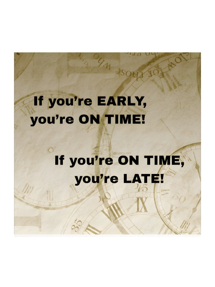 Punctuality Reminder Stickers product image (1)