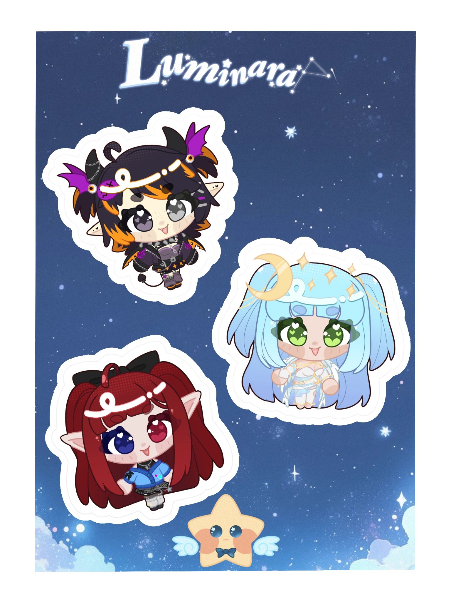 Luminara Sticker Sheet! product image (3)