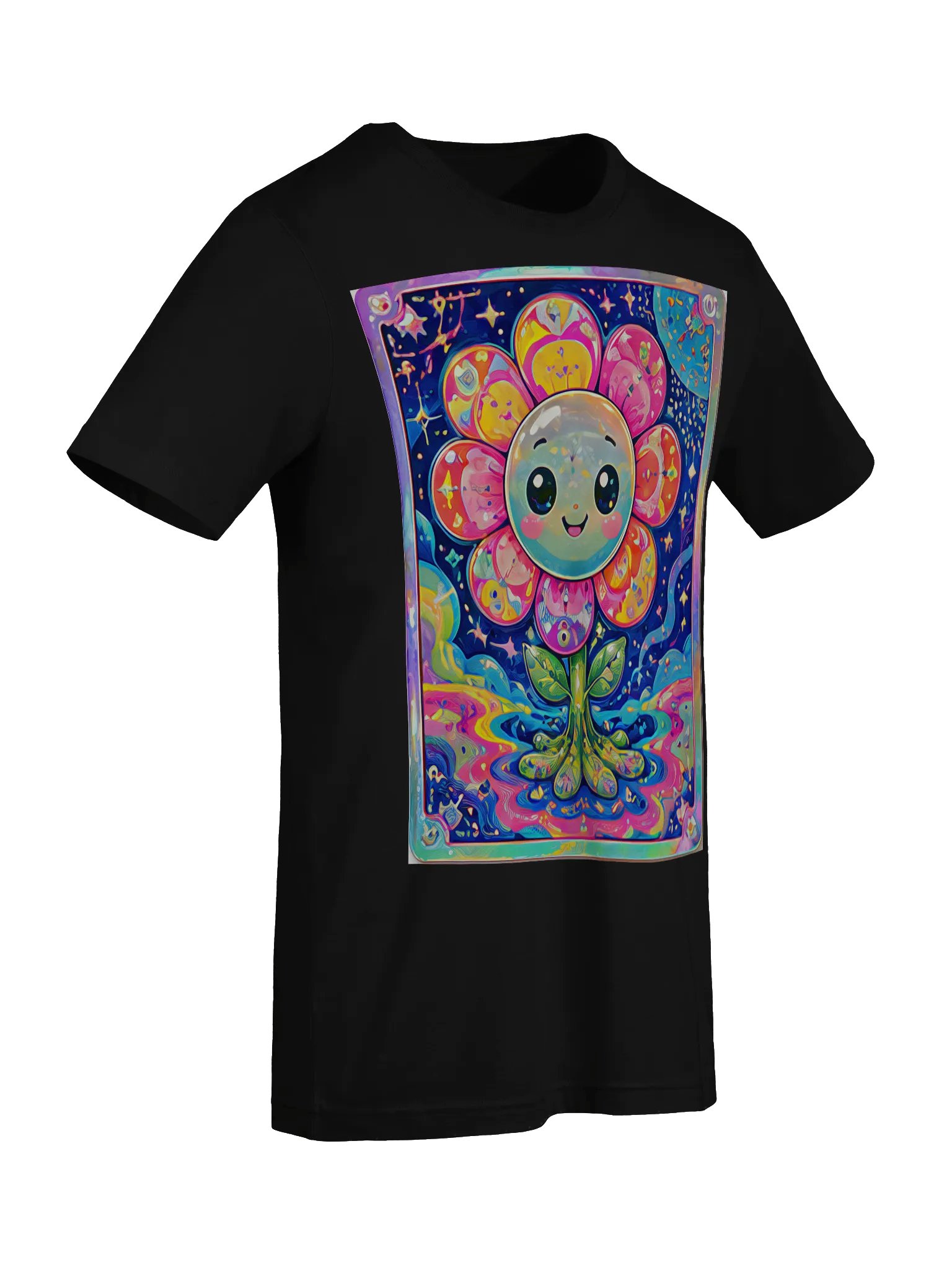Cosmic Flower Unisex Tee product image (21)