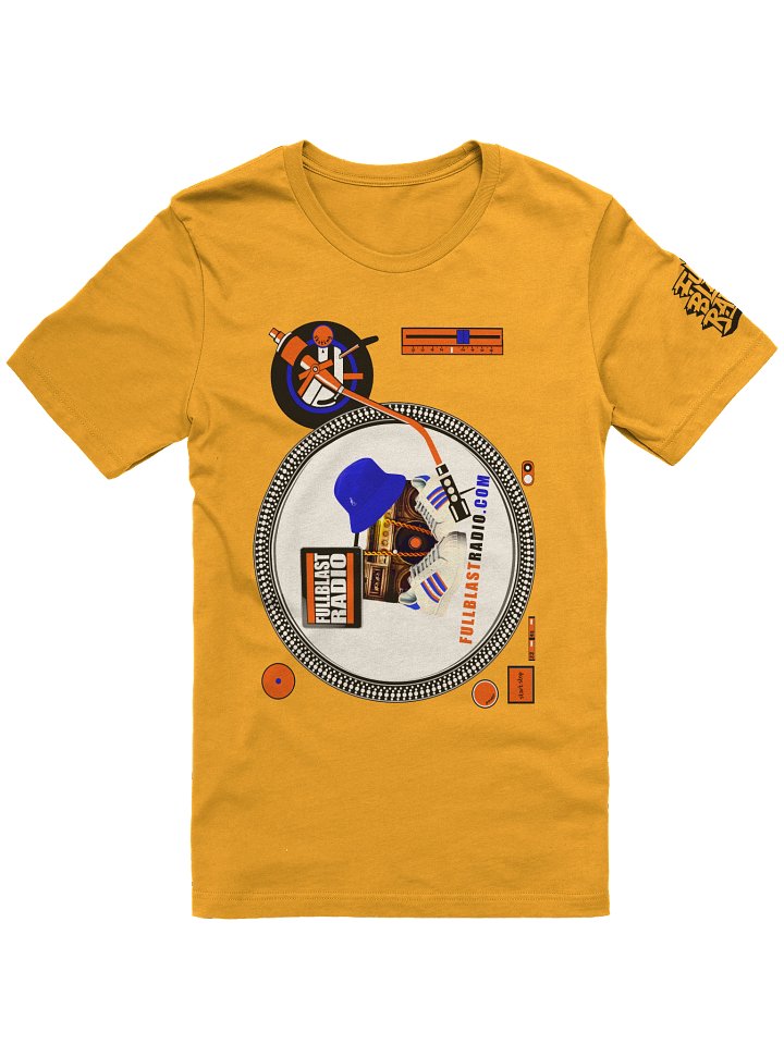 Fullblastradio Logo Technics Style T-Shirt product image (7)