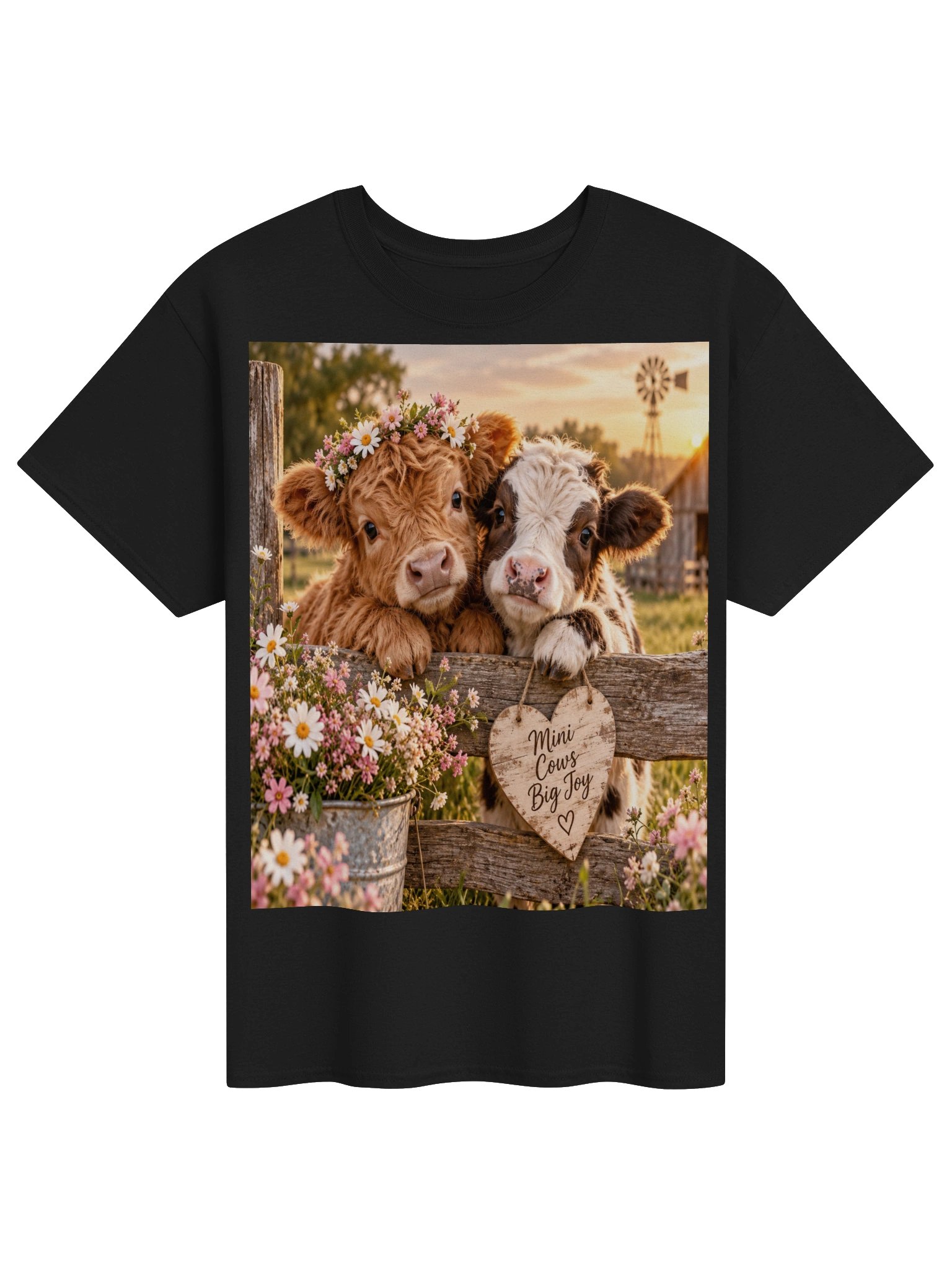 Mini Cows Big Joy Tee product image (1)