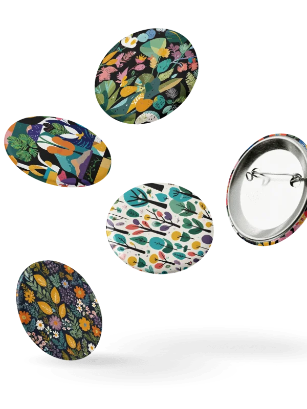 Whimsical Botanical Delight Pin Set product image (10)