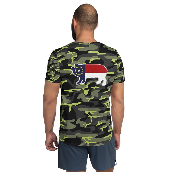 NSLB N.C. Agricultural Streamers Support Camo Athletic Tee product image (2)