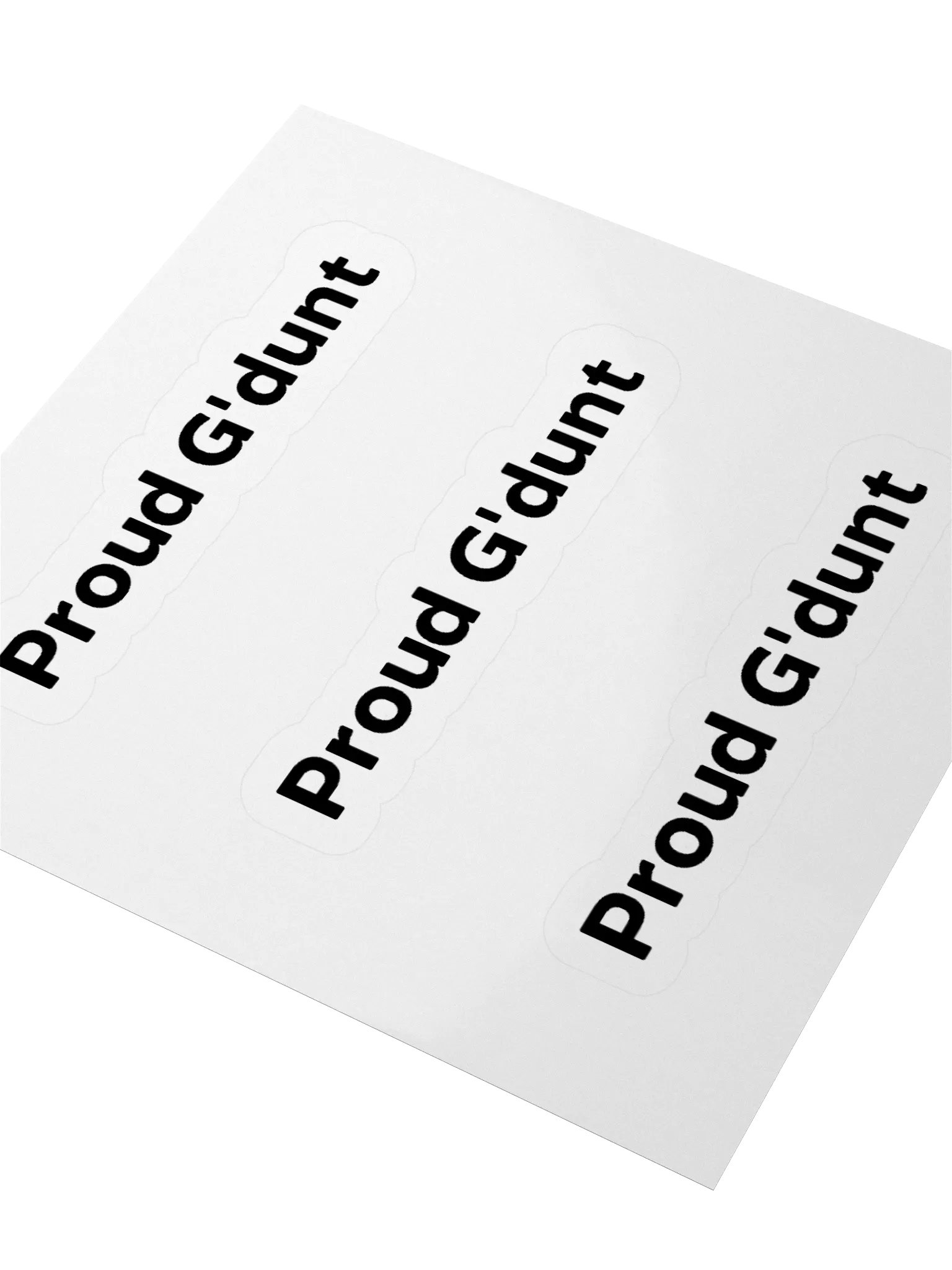 Pround G'dunt Stickers product image (9)