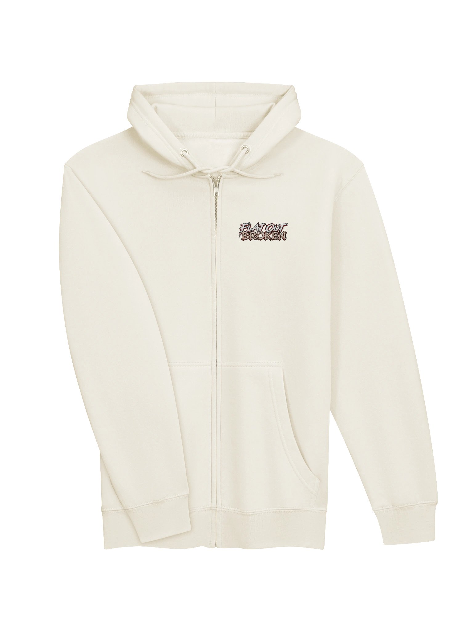 FLAT OUT BROKEN™ — MESS WITH THE BULL — FULL ZIP HOODIE product image (3)