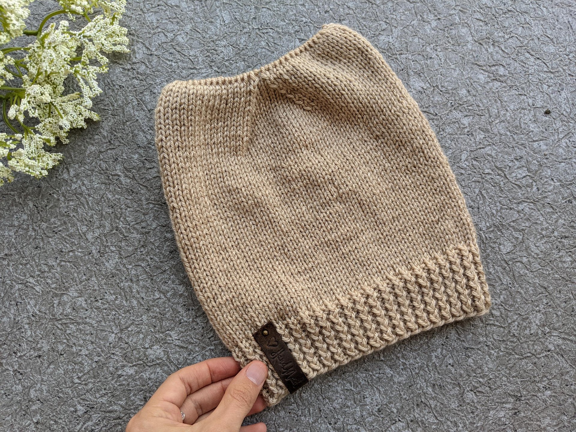 Knit Cat Ears Hat Pattern product image (7)