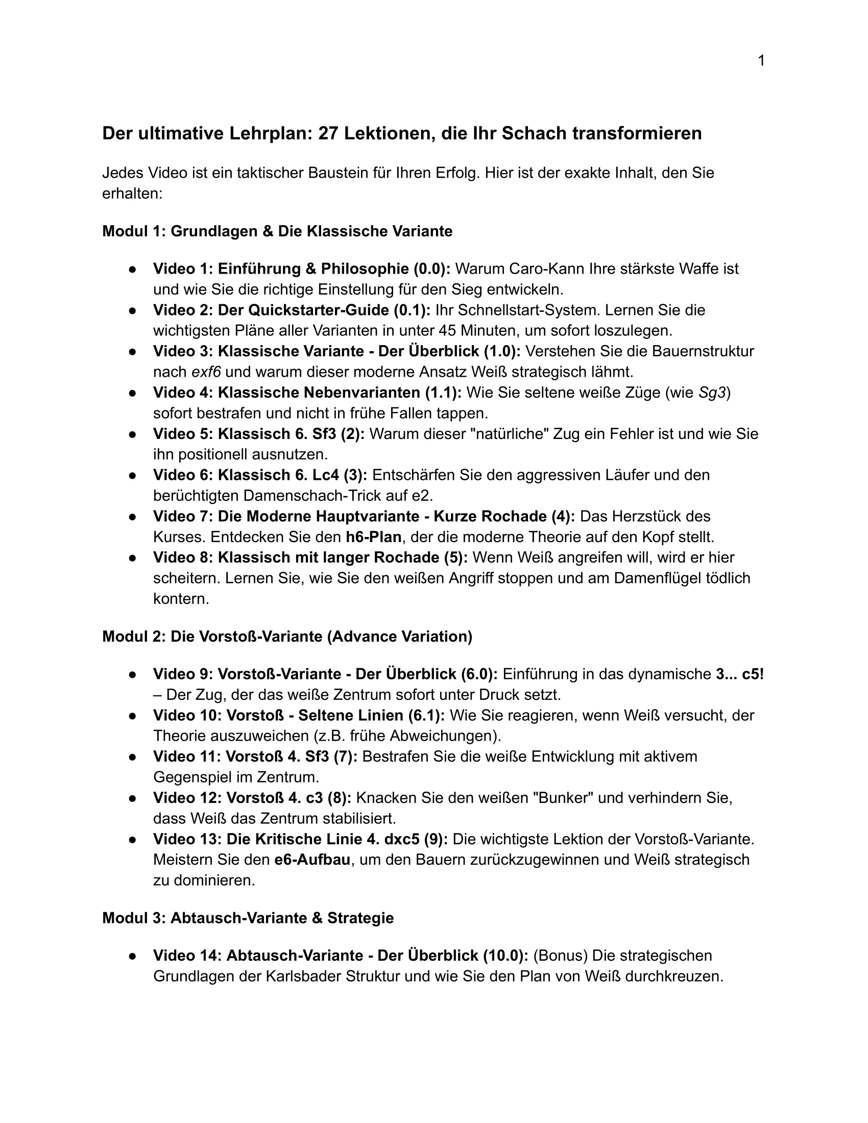Schluss mit der Angst vor 1. e4! Dominieren Sie mit dem modernen Caro-Kann product image (2)