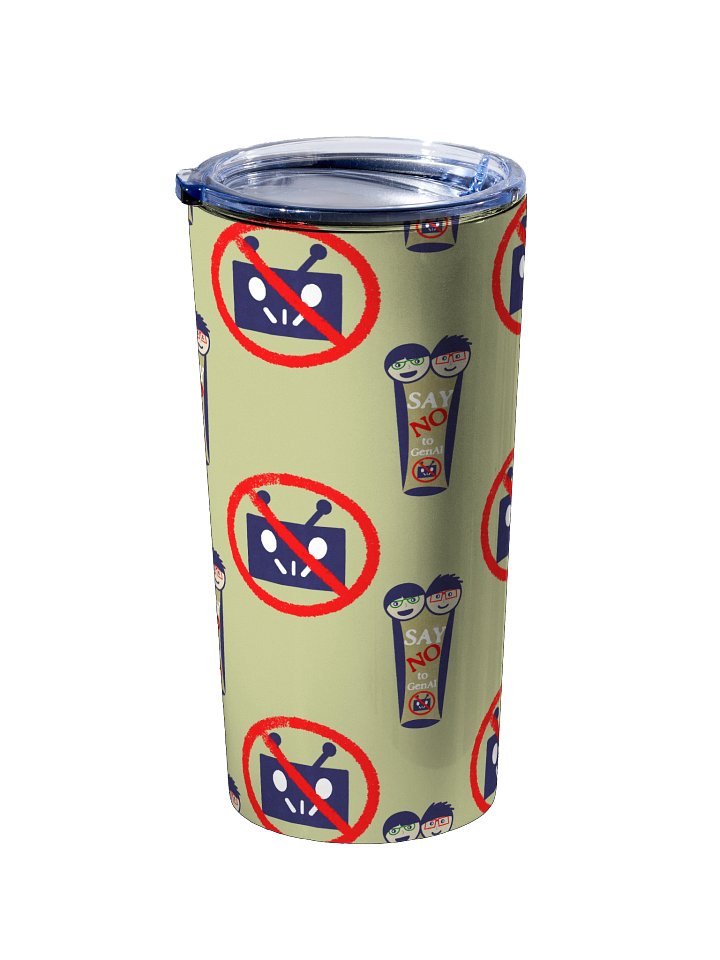 Just say NO Steel Tumbler product image (2)