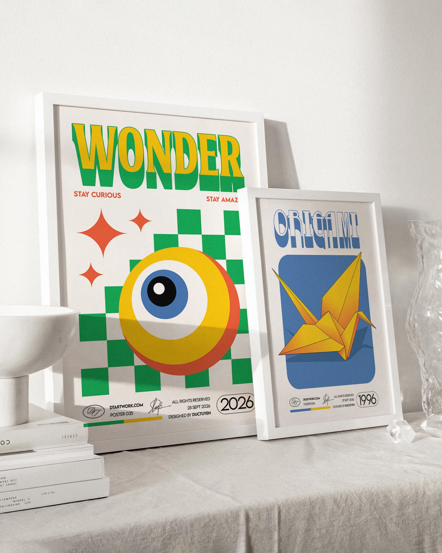 "WONDER" - See the Magic in Everything - Retro Wall Art product image (41)