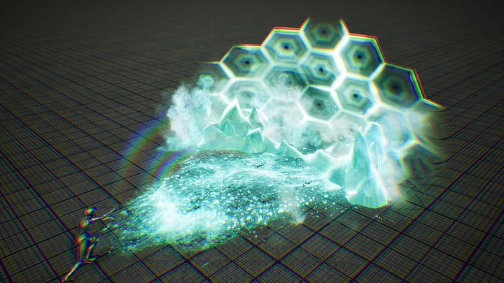 Arcane Barrier in Unreal Engine 5 Niagara product image (1)