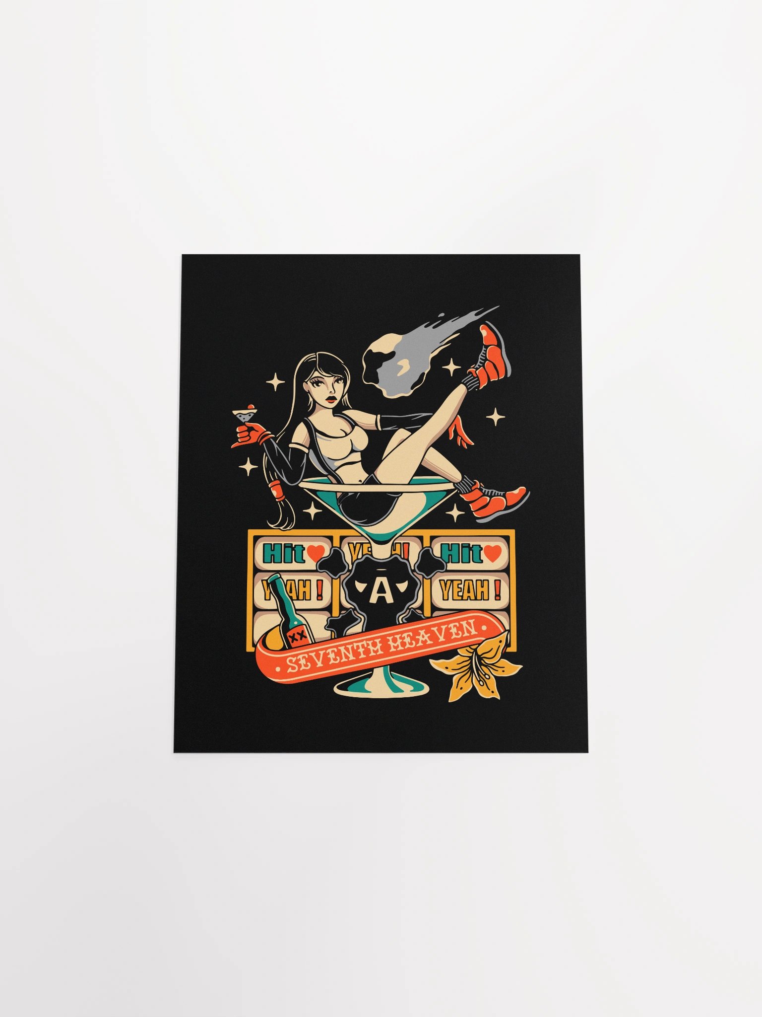 Limit Break Libations Vibrant Poster product image (7)