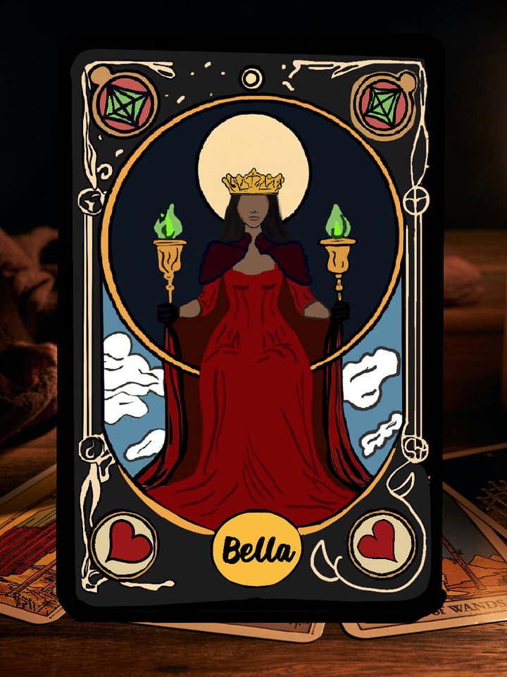 Sims 4 Tarot Sticker - Bella Goth product image (1)