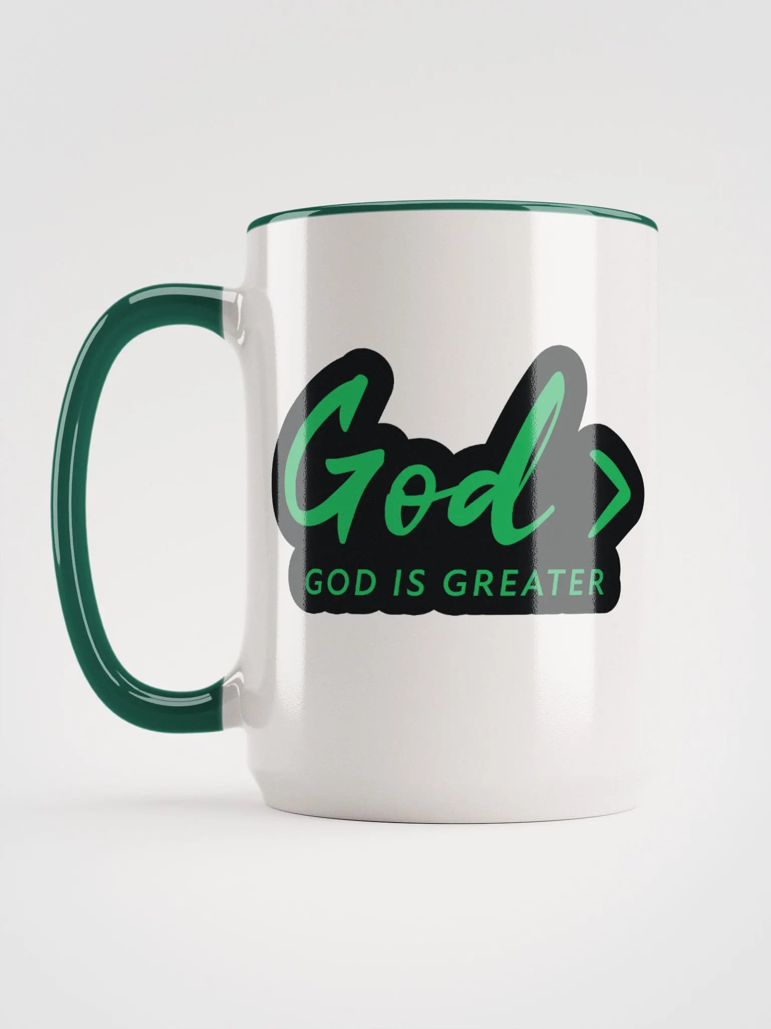 God > CLASSIC GREEN MUG product image (2)