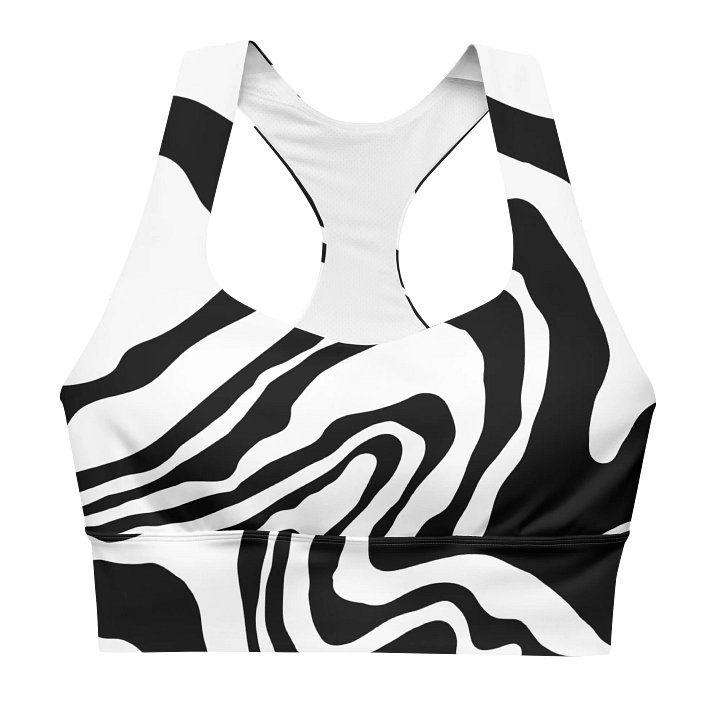 Psychedelic Topography All-Over Sports Bra product image (1)