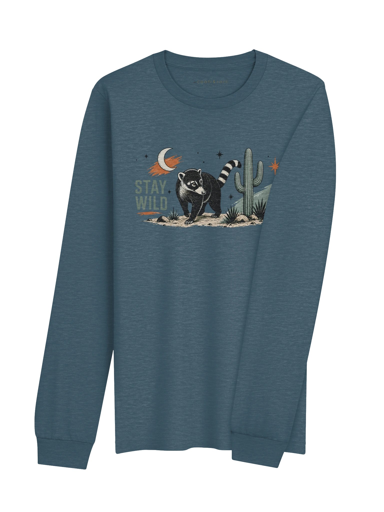 Stay Wild Off-Road Mischief Coatimundi Desert Tee product image (4)
