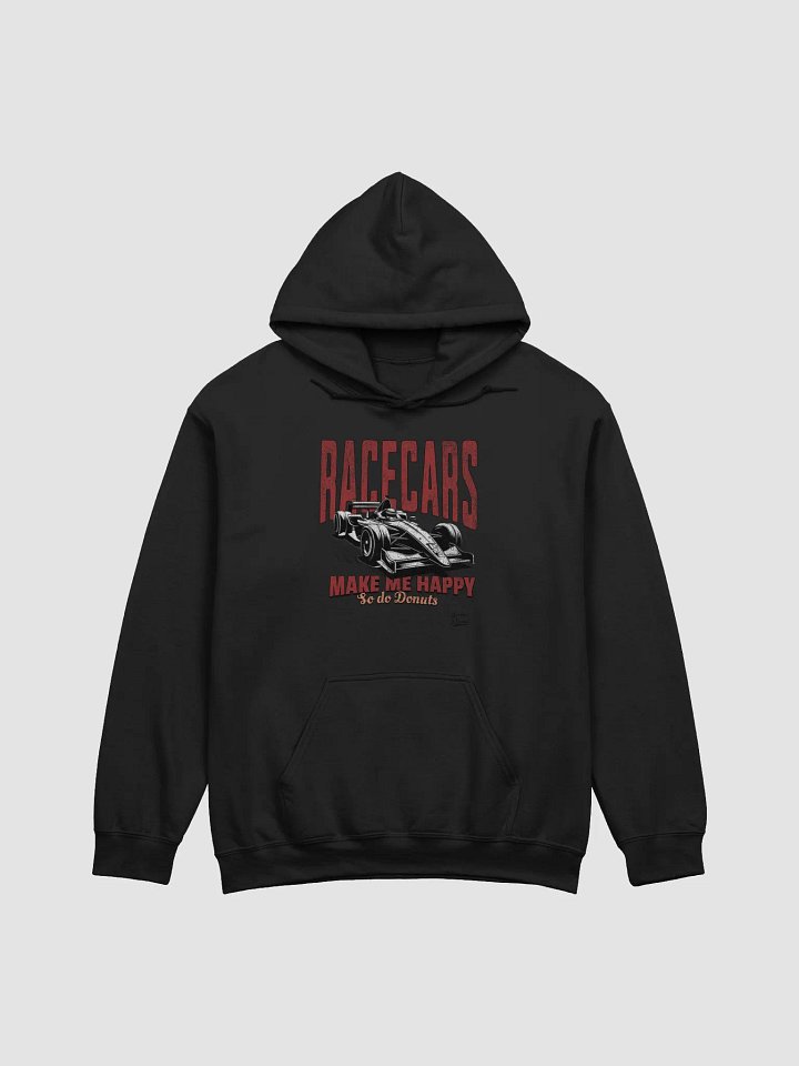 Race Cars make Me Happy Hoodie. product image (1)