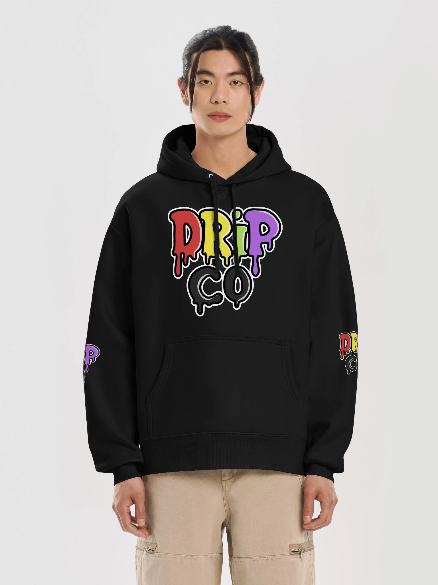 DRIP CO Colorful Drip Hoodie product image (1)