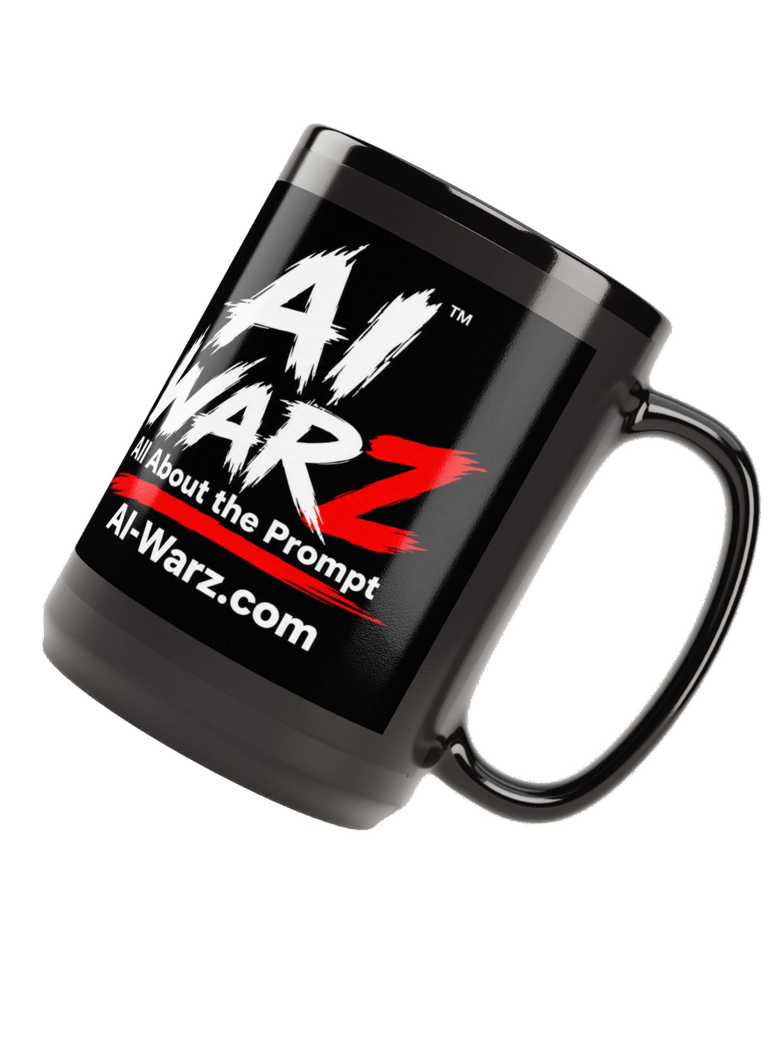AI WARZ – Prompt This. 15 oz Black Mug product image (6)
