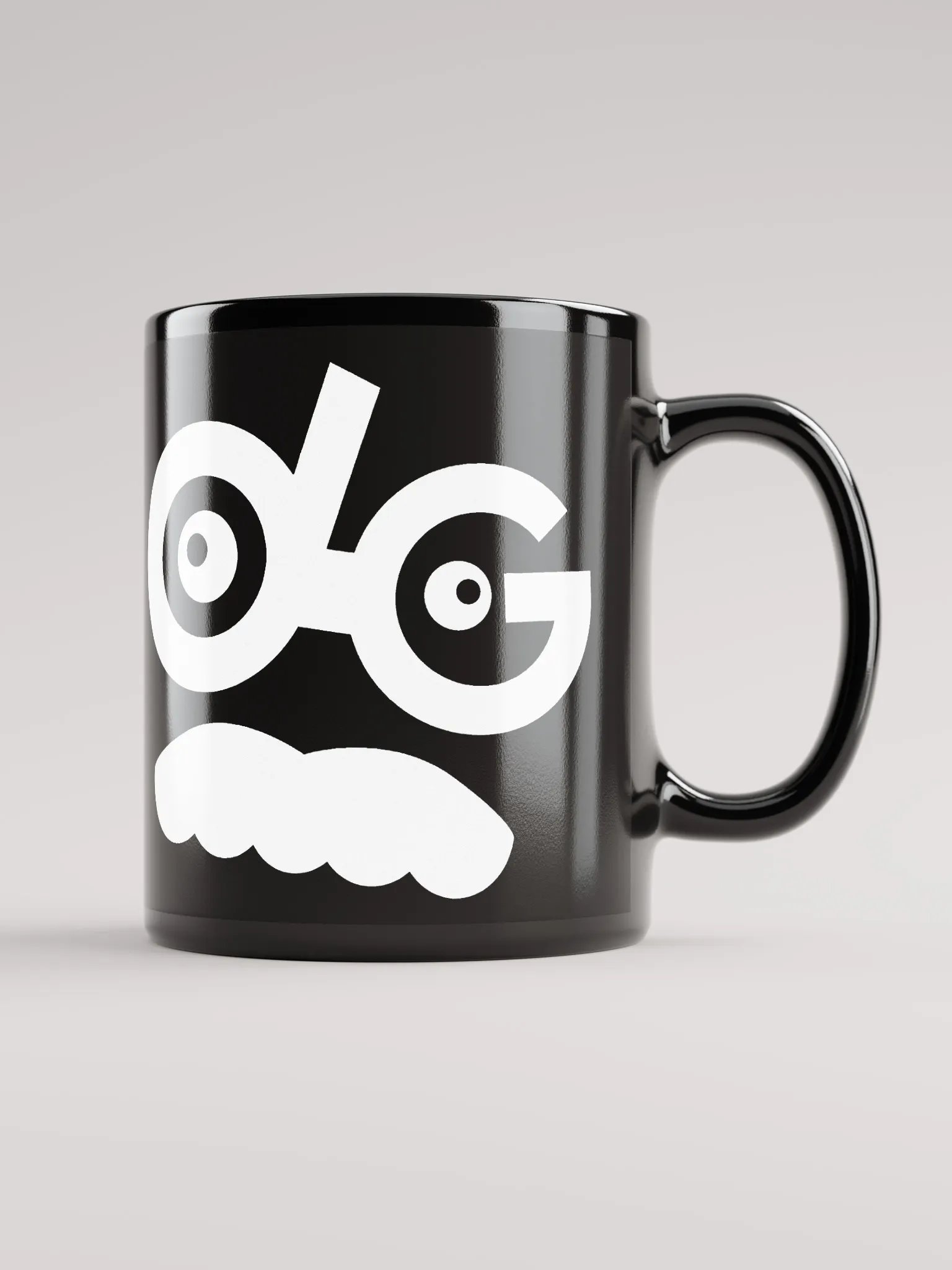 DadGamingOnline White Logo Mug product image (1)