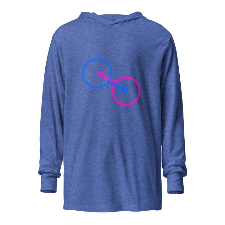 Connected Male & Female Unisex Hooded Tee product image (1)