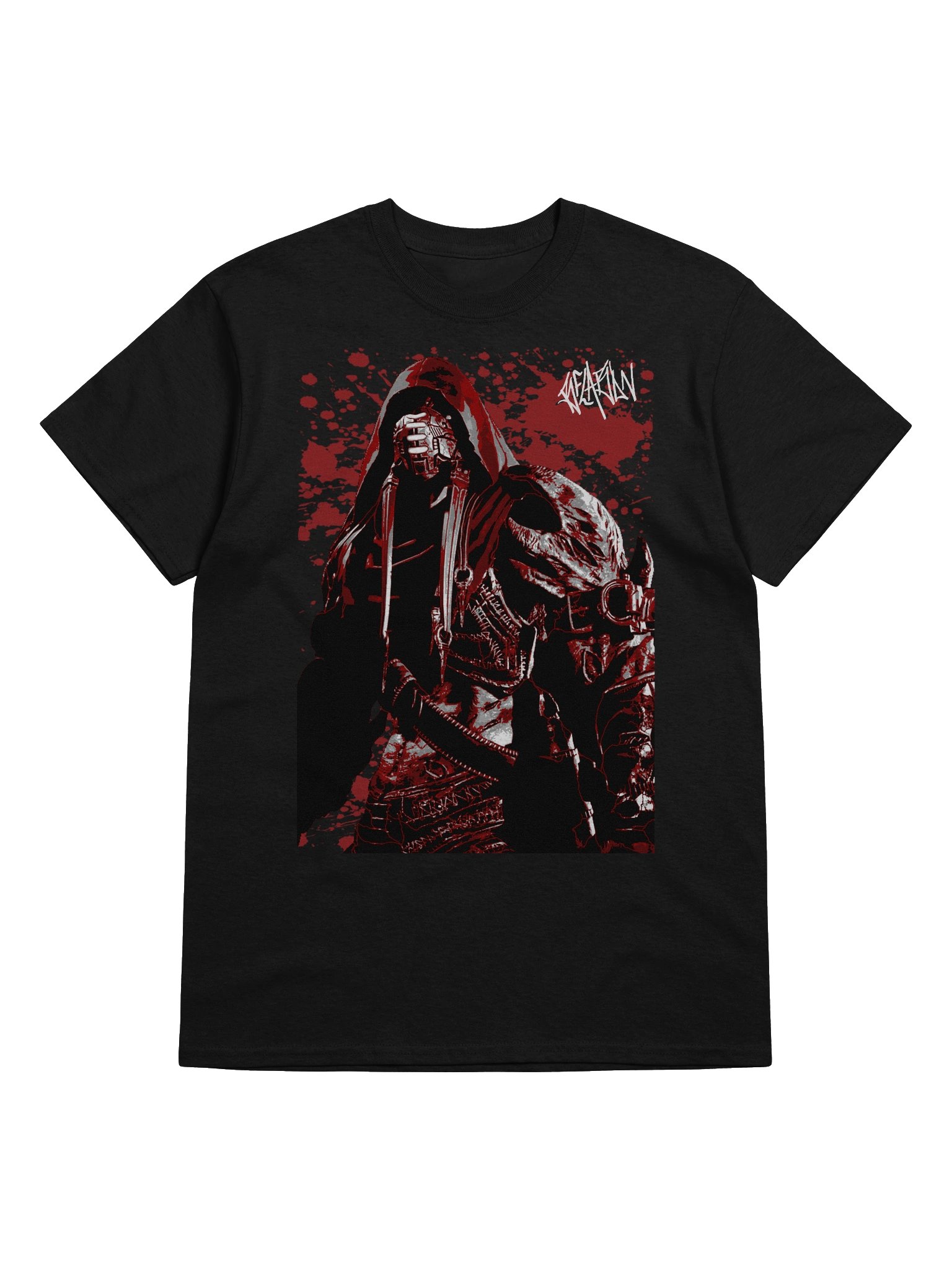 Skorge paintint tee (BLACK) product image (5)