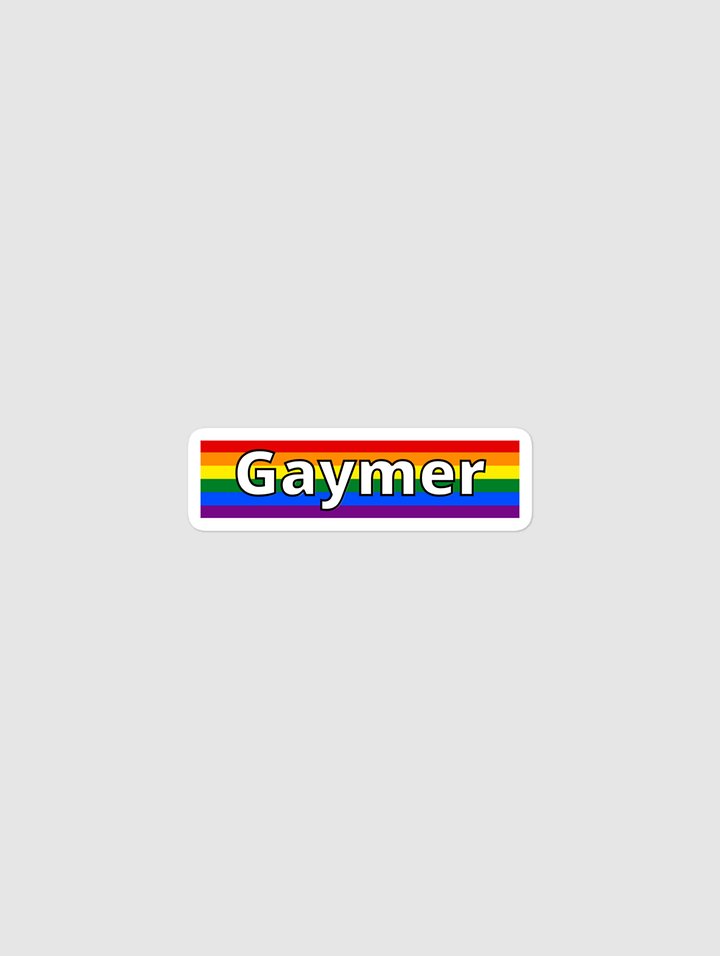 Gaymer Sticker product image (1)