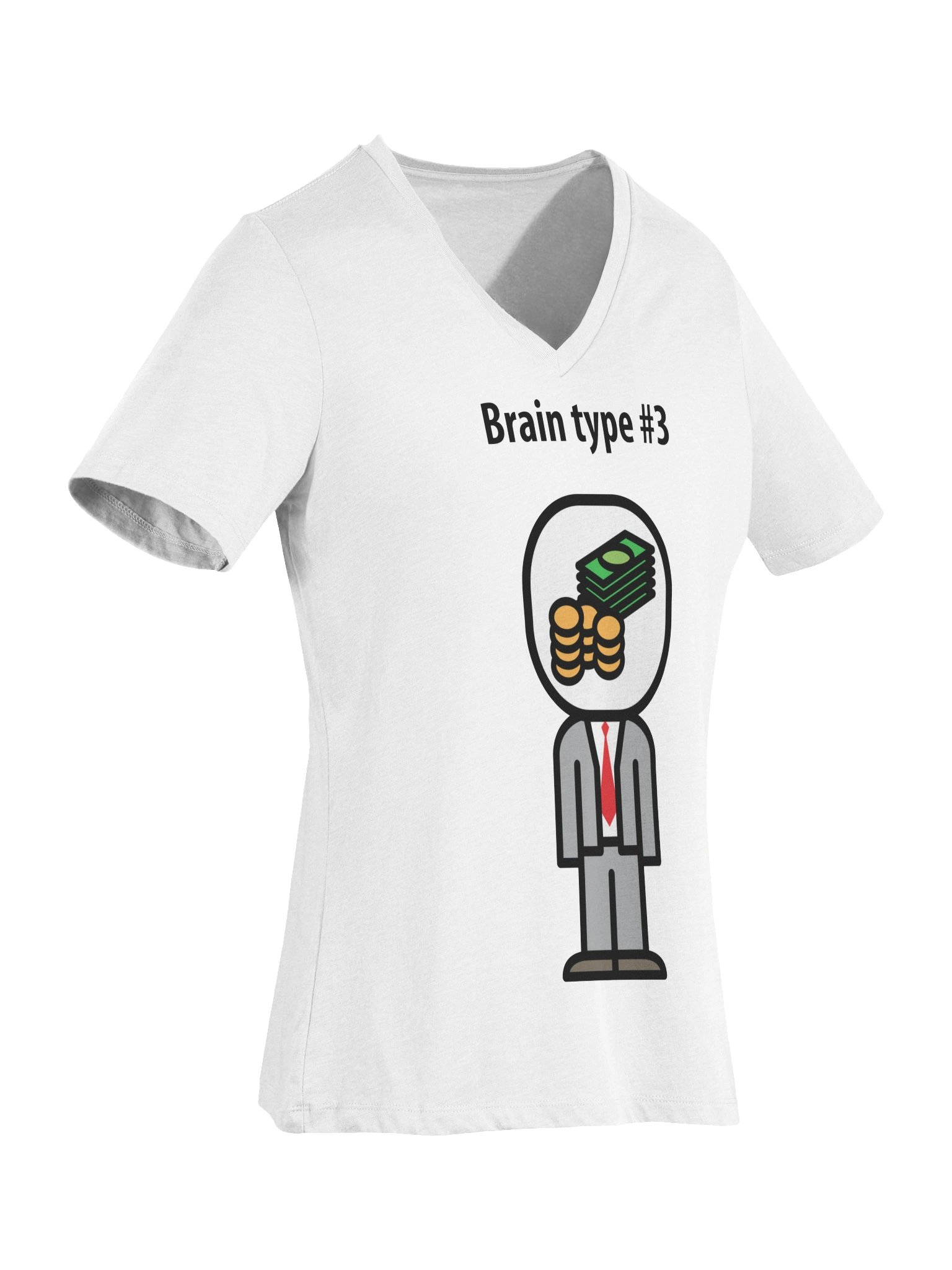 Women's t-shirt for brain type #3 product image (7)