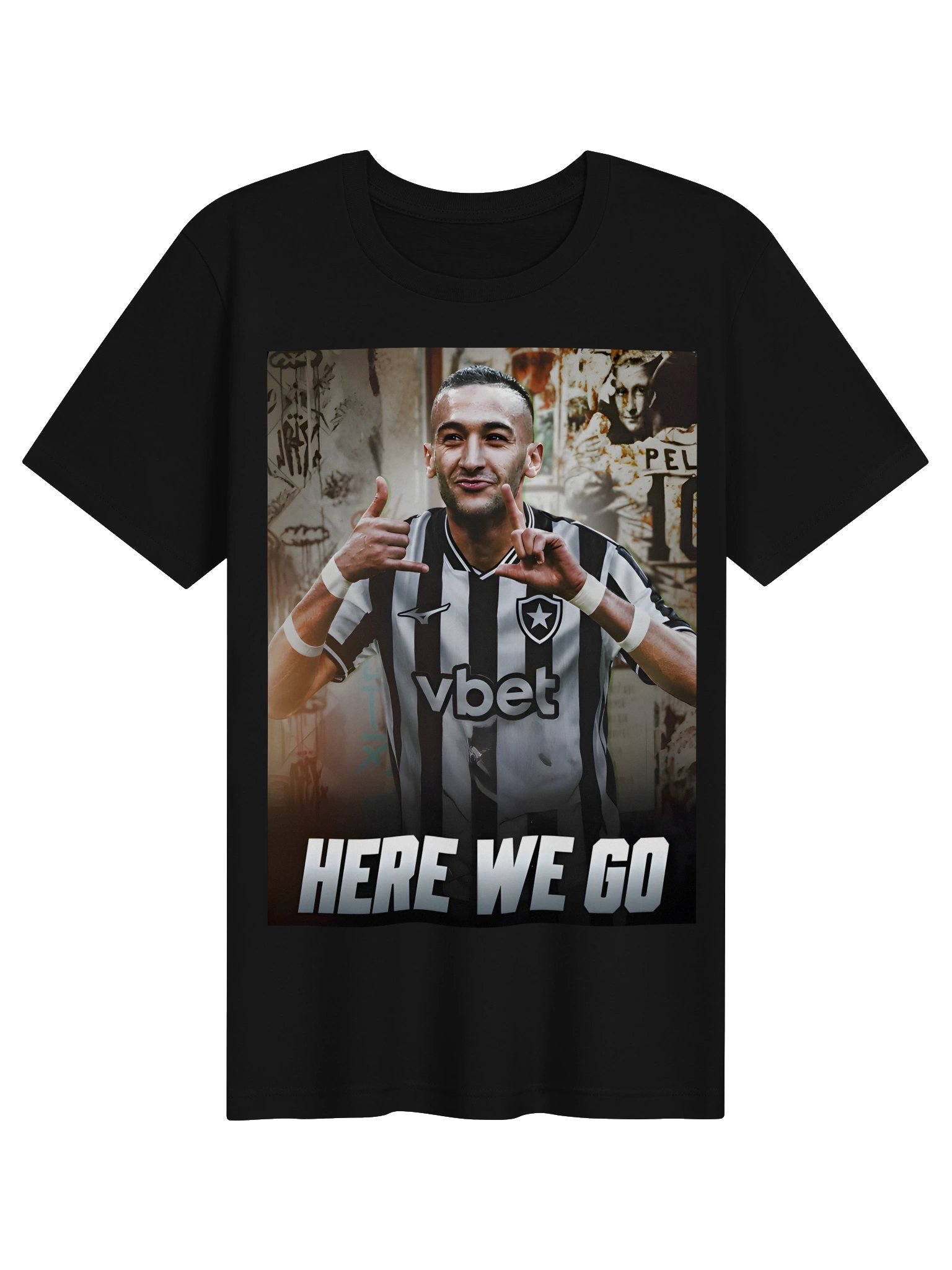 Botafogo camisa retro and hakim ziyech product image (1)