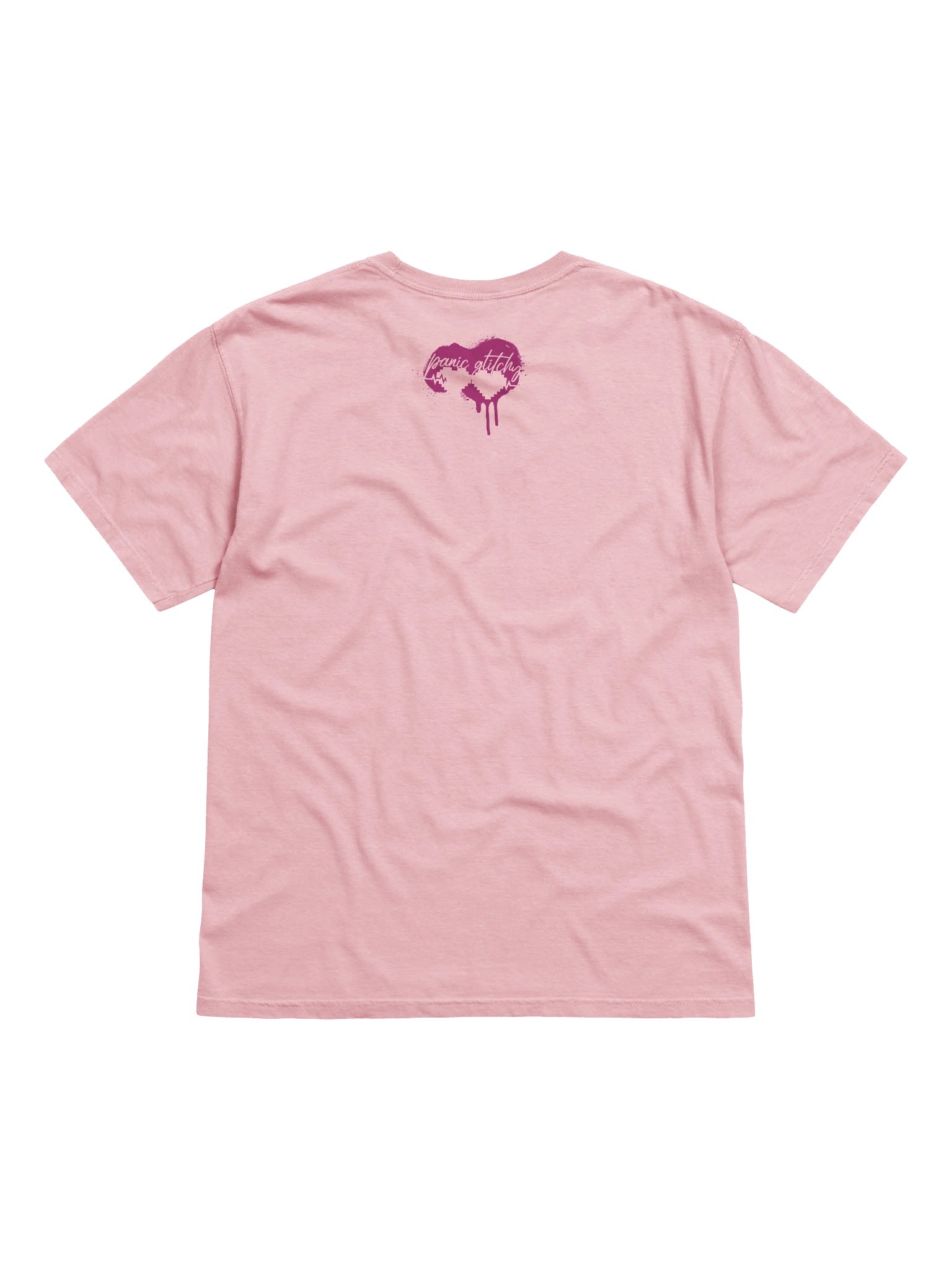 Panic Glitchy Dream Girl Magenta Grunge product image (12)