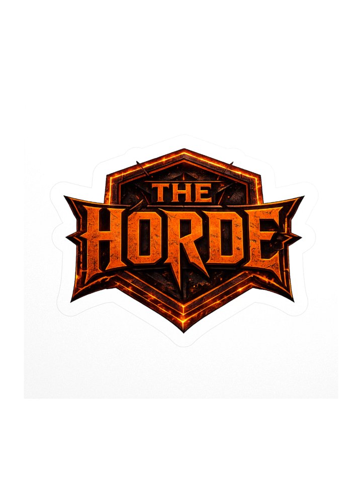 🔥 The Horde Community Logo Sticker | Official Discord Stream Decal product image (3)