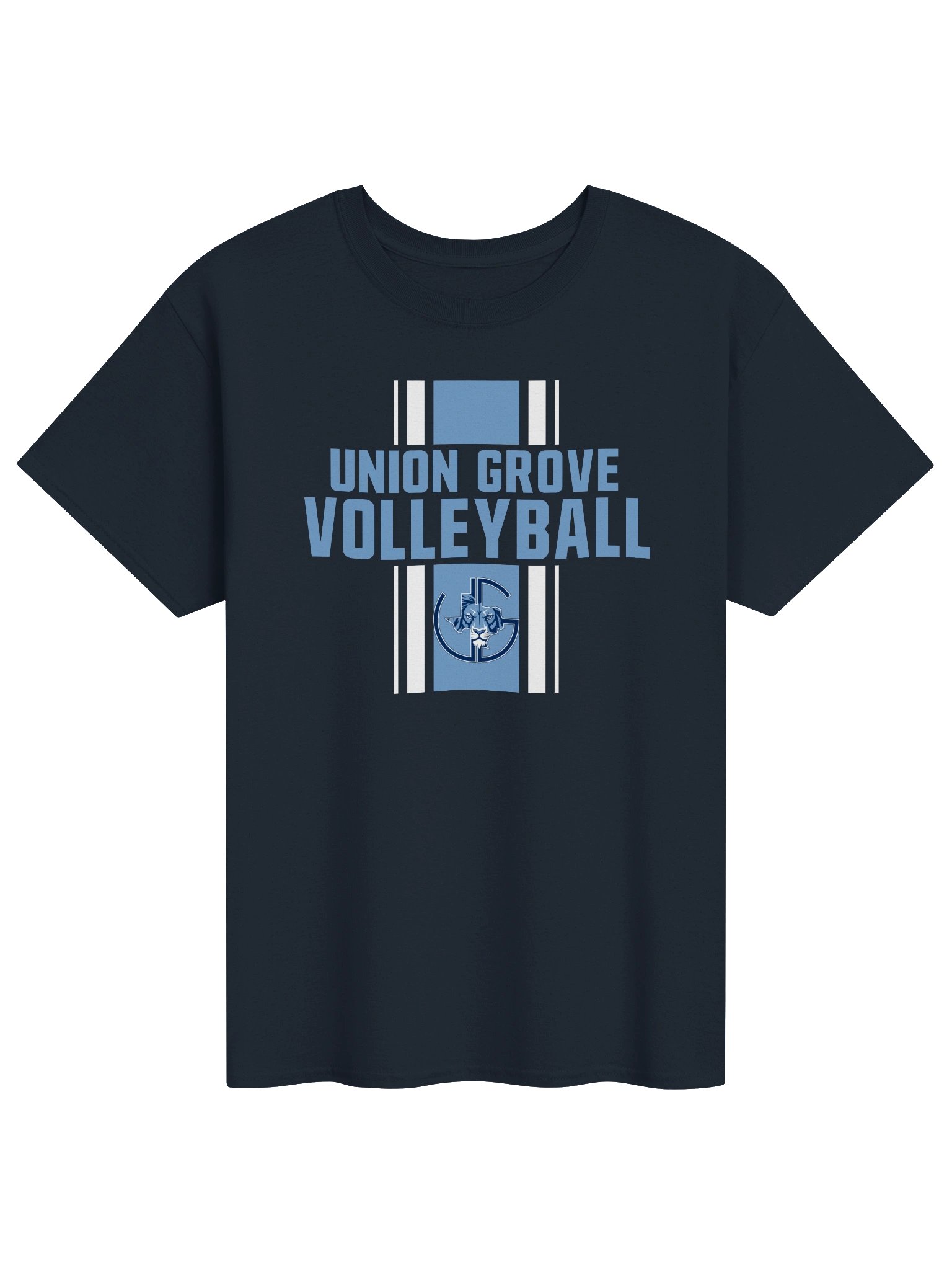 Union Grove VB Stripe T-Shirt | Navy product image (1)