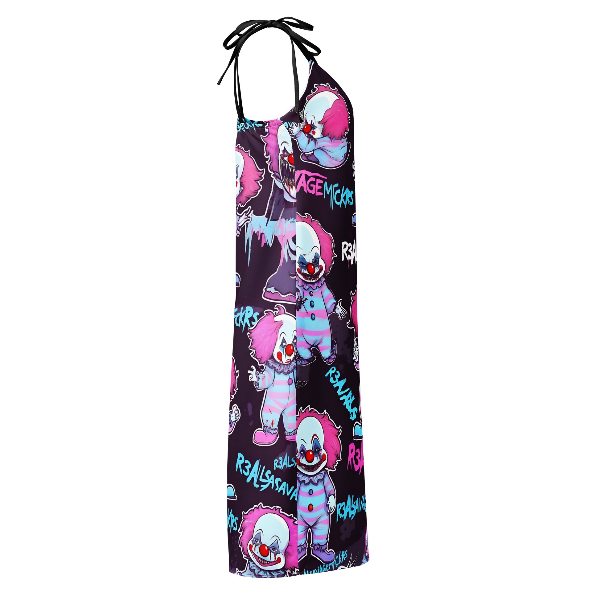 R3alsavagemfckrs Freakshow Chiffon Slip Dress product image (4)