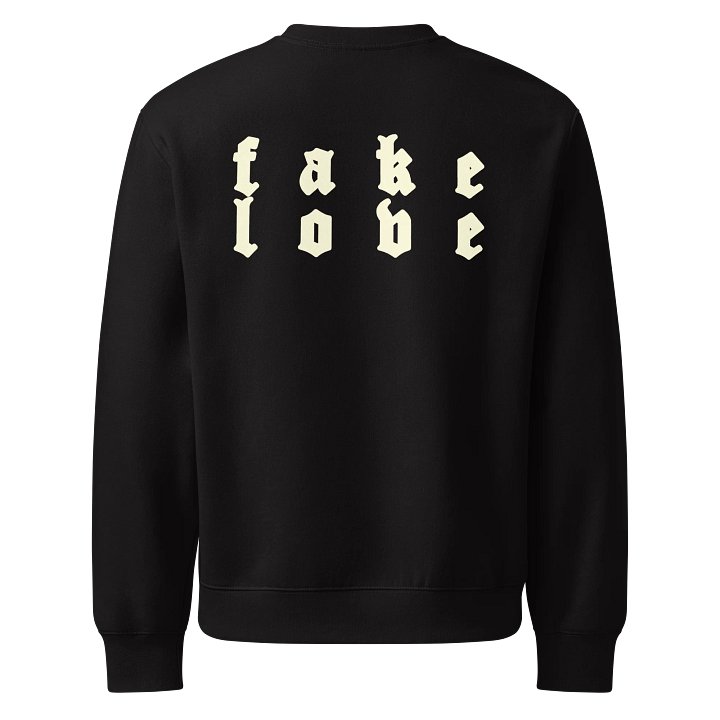 Fake Love Oversized Sweatshirt product image (5)