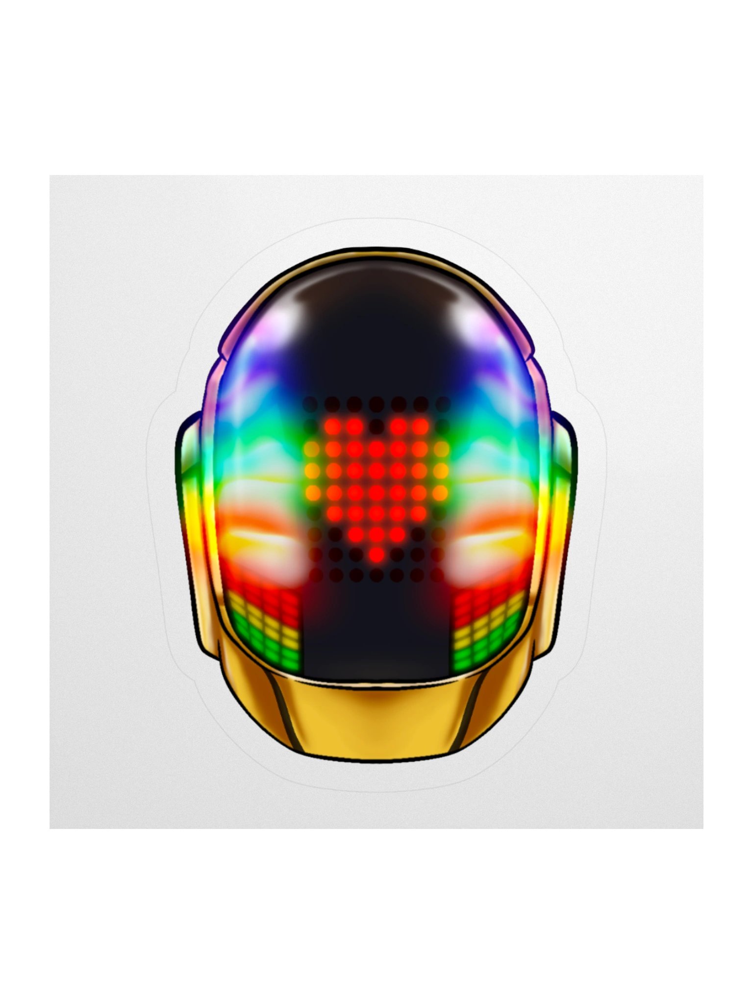 Robot 01 (Heart) Sticker product image (1)