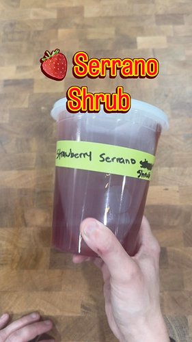 What exactly is a shrub? 🍓🌶️

A shrub is a drinking vinegar made by combining fruit, sugar, and vinegar. It dates back centur...