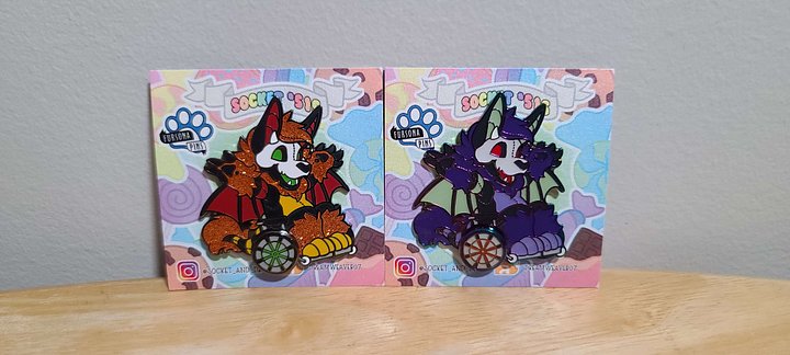 Wheeling Around Pins product image (1)