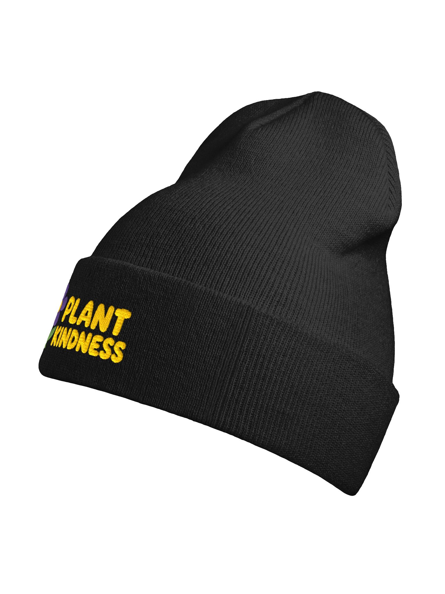 Plant Kindness Embroidered Beanie | Grandma Vera’s Wisdom Garden product image (9)