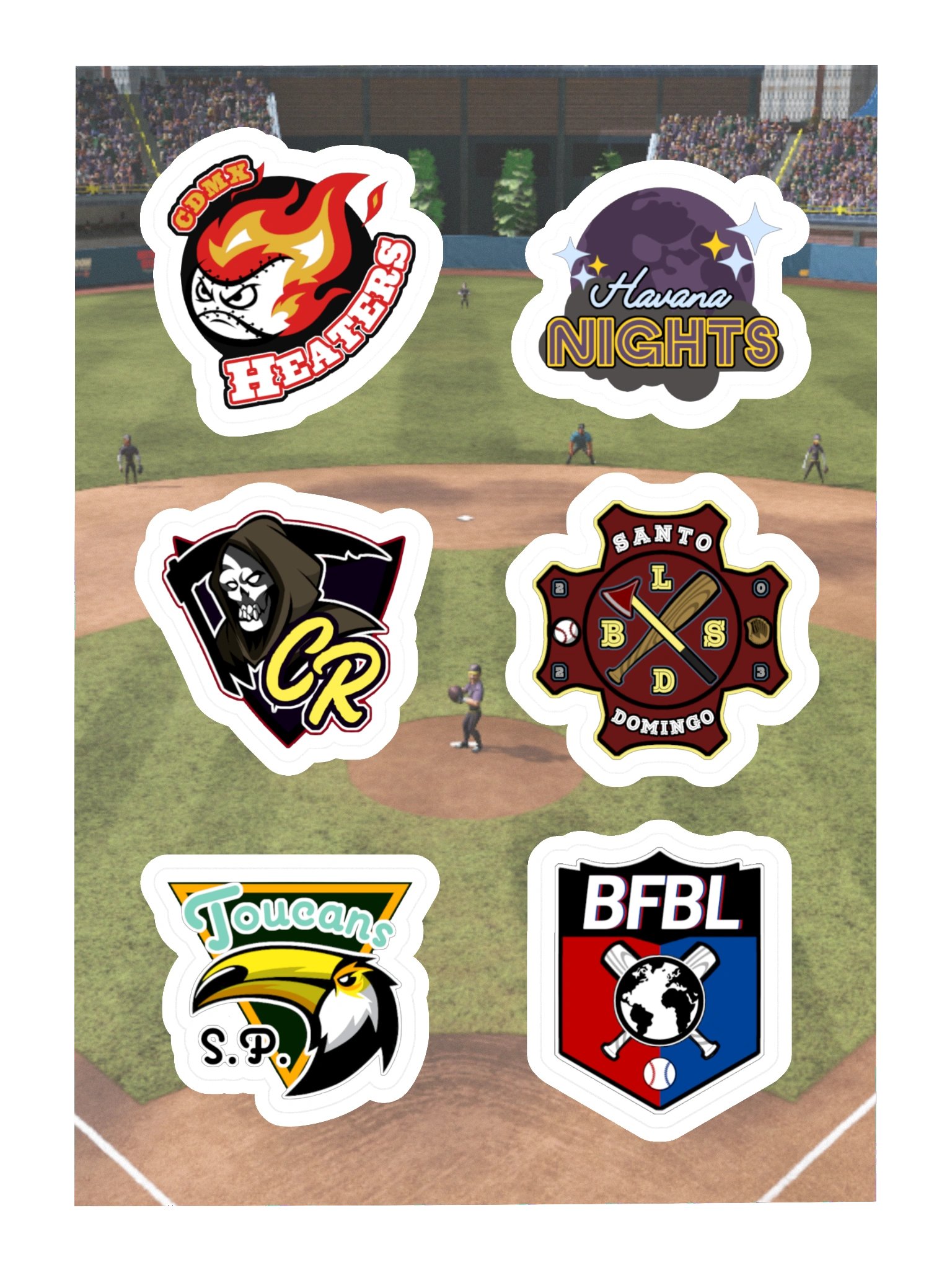 Southern Heat Sticker Pack product image (3)