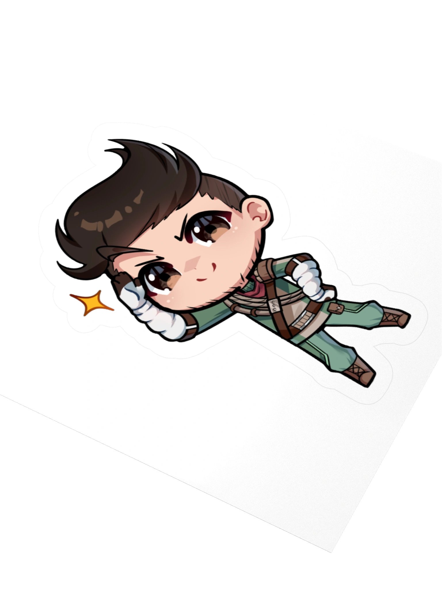 Hunter Salute Chibi Sticker product image (8)