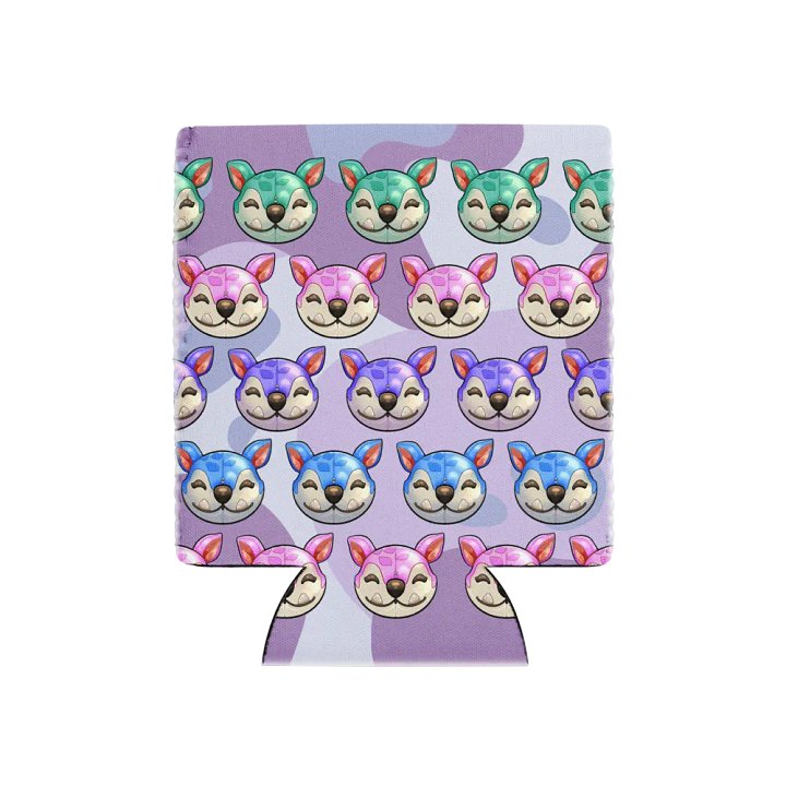 Cheerful Chapaa Faces Can Cooler product image (1)