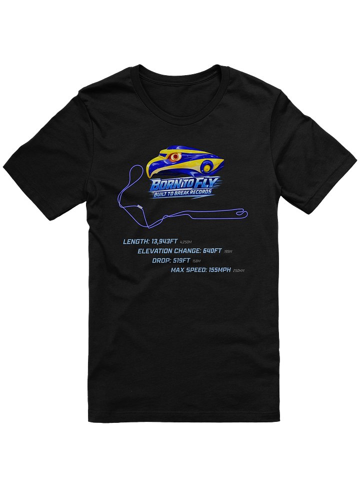 Born To Fly - Falcon's Shirt - World's Tallest, Fastest & Longest Roller Coaster product image (1)