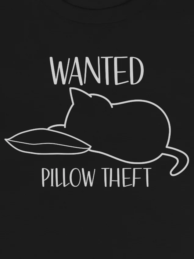 Wanted (Pillow Theft) - Unisex Youth Heavyweight T-shirt product image (1)