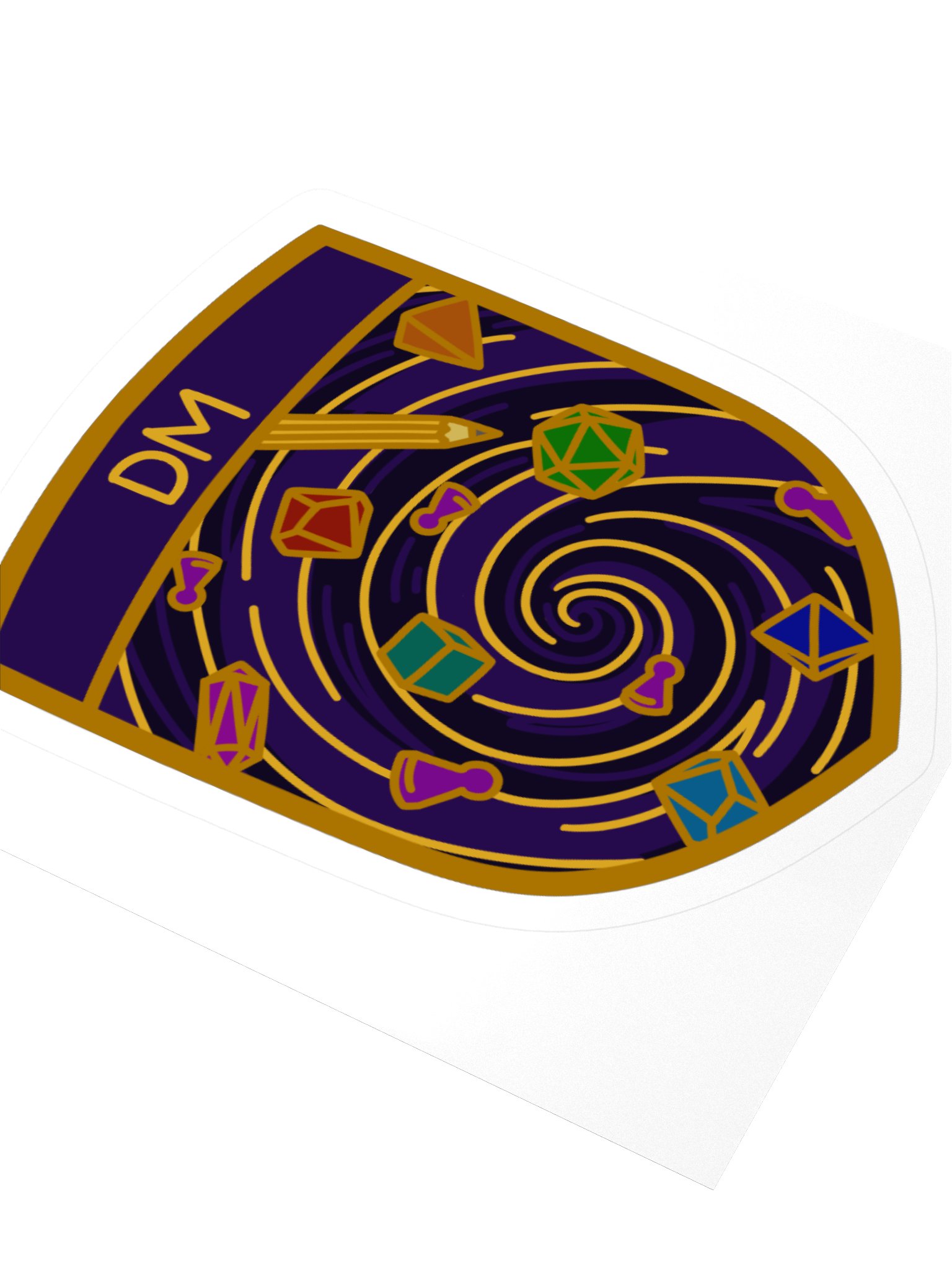 Dungeon Master Emblem Sticker product image (9)
