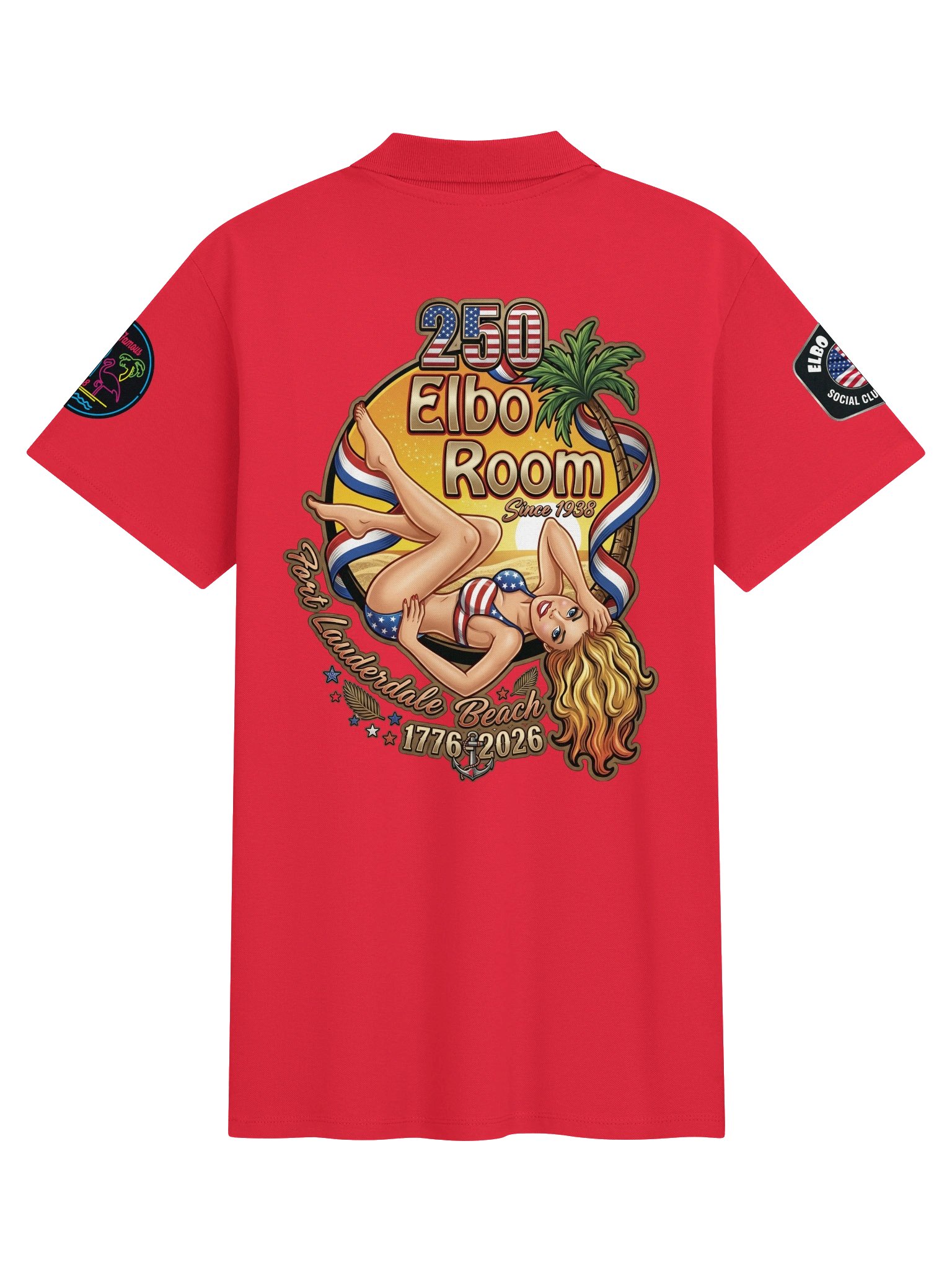 America 250 Commemorative Polo | Elbo Room 1776-2026 Edition product image (13)