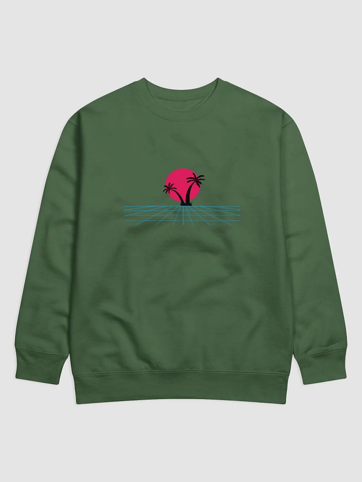 Retro Sunset Silhouette Sweatshirt product image (1)
